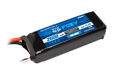 FOXY G2 - LC Li-Pol 2600mAh/11,1V 40/80C 28,9Wh