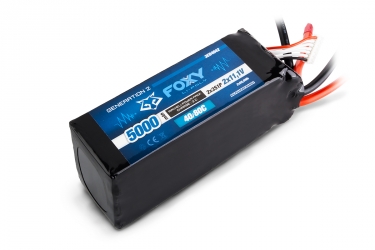 FOXY G2 - LC Li-Pol 5000mAh/22,2V 40/80C, 111Wh