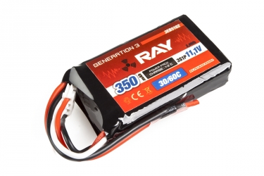 G3 RAY Li-Pol 350mAh/11,1 26/50C Air pack 3,9Wh