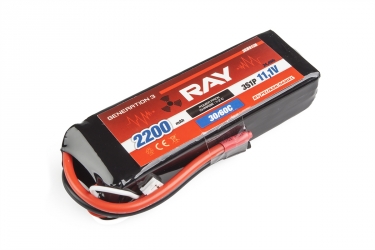 G3 - LC RAY Li-Pol 2200mAh/11,1 30/60C Air pack 24,4Wh