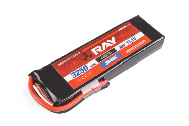 G3 - LC RAY Li-Pol 3250mAh/11,1 30/60C Air pack 36,1Wh