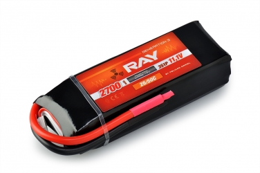 G3 - LC RAY Li-Pol 2700mAh/11,1 30/60C Air pack 30,0Wh