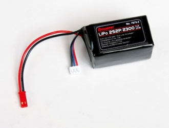 LiPo-sada RX 2S2P/2300 7,4V s BEC-S konektorem