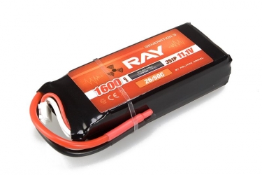 G3 - LC RAY Li-Pol 1600mAh/11,1 30/60C Air pack 17,8Wh