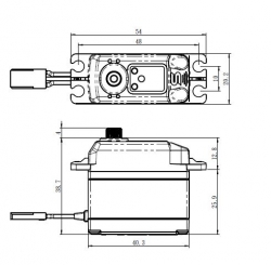 Savöx SB-2274SG BB HiVolt Digital Servo