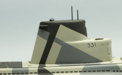 USS Bluefish Submarine 838 mm