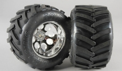 Monster Truck nalepené gumy, M zmes, 14mm, 2ks. FG06228/07