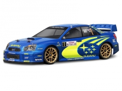 Karoséria číra Subaru Impreza WRC 2004 Monte Carlo (190 mm/rázvor 255 mm) HPI17205