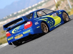 Karoserie čirá Subaru Impreza WRC 2004 (200 mm) 1:10