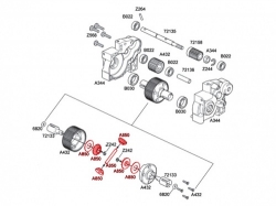 A set of planetary gears (13z and 10z/4ks.)