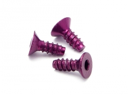 Samorezná skrutka so záp. hlavou 3 X 8mm, 5ks (PURPLE) HPIZ076