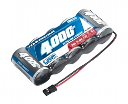 XTEC 1/5 RX-sada placka SubC NiMH - JR - 6.0V - 4000mAh L430609