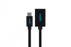 Maplin Micro USB OTG kábel, čierny 1BA2020