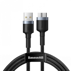 Baseus cafule Cable USB3.0 Male To Micro-B 2A 1m Black+Gray 1BA2326