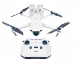 MAVIC AIR 2 - Sada nálepiek (uhlíkový design) (White) 1DJ2656