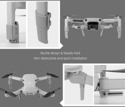 Mavic Mini: Odnímatelné rozkládací zvýšené přistávací nohy