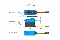 Hitec D956WP MG BB Digital servo (Waterproof)