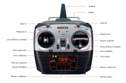 RadioLink T8FB s přijímačem R8EF