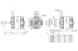 AXI 2814/12 V3 střídavý motor