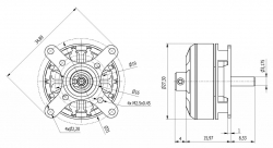 AXI 2203/RACE V2 střídavý motor