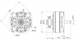 AXI 2203/RACE SAVER V2 střídavý motor