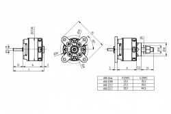 AXI 2208/20 V3 střídavý motor