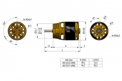 AXI 2212/12 V3 LONG střídavý motor