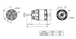 AXI 2212/26 V2 LONG střídavý motor