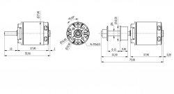 AXI 2220/20 V2 střídavý motor