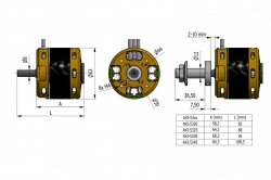 AXI 5325/20 V3 střídavý motor