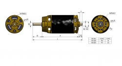 AXI 2830/12 V2 LONG střídavý motor