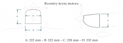 Laser 1702mm, 20ccm (červeno-bílý)