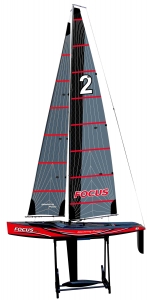 Focus V3 RTR plachetnice (červená)