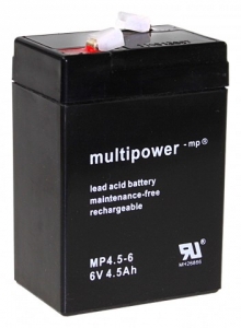 Pb akumulátor MULTIPOWER 6V/4,5Ah 8KM8560