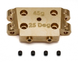 Bulkhead mosadz, 25 stupňov, 45 g AE91365