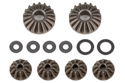 B74 FT LTC sada kovových ozubených kolies diferenciálu, 2+2+4+4 ks. AE92306