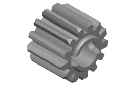 Vnútorné ozubené koleso 13 zubov, 1 ks. C-00250-063
