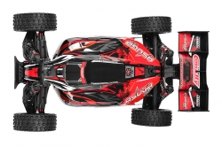 1:8 ASUGA XLR 6S BUGGY 4WD PRO ROLLER šasi bez elektroniky (červená)