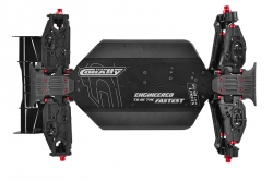 1:8 ASUGA XLR 6S BUGGY 4WD PRO ROLLER šasi bez elektroniky (červená)