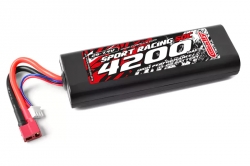 Šport Racing 50C - 4200mAh - 7,4 V 2S - LiPo Stick Hardcase - T-Dean C-49024-D