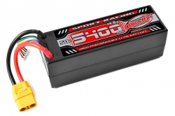 Šport Racing 50C - 5400mAh - 4S - 14,8 V - XT-90 - Hardcase C-49145-X