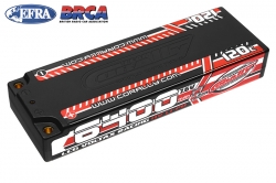 VOLTAX HiVOLT 120C LiPo LCG Stick Hardcase-6400mAh-7.6V-G4 (48,6Wh) C-49610