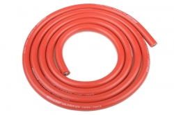 Silikónový kábel 5,5qmm, 10AWG, 1meter, červený C-50105