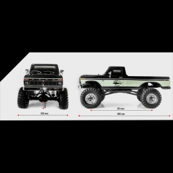 1:10 SCA-1E 2.1 Ford F150 Truck RTR (černý)