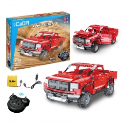 RC auto Pickup F150 (stavebnice z kostek)