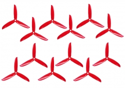 Vrtuľa DAL T5047 Cyclone 3-list červené, 12 ks. GR2950.5X4.7