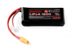 LiPo-Akku 20C 4/1600 14,8V s konektorem XT-60 GR7634.4