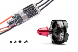 Combo set Telemetrická regulácia HOTT 20Amp SBEC + Ultra 2804-2300Kv pravotoč./tlač. (CW) GRS5020