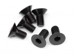 Flat Head Screw M6X12Mm (Hex Socket/6Pcs) HPI109919