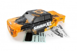 1:8 Savage XL 5.9 GTXL-6: GTXL-6 Kingcab karoserie lakovaná (oranžová/černá)